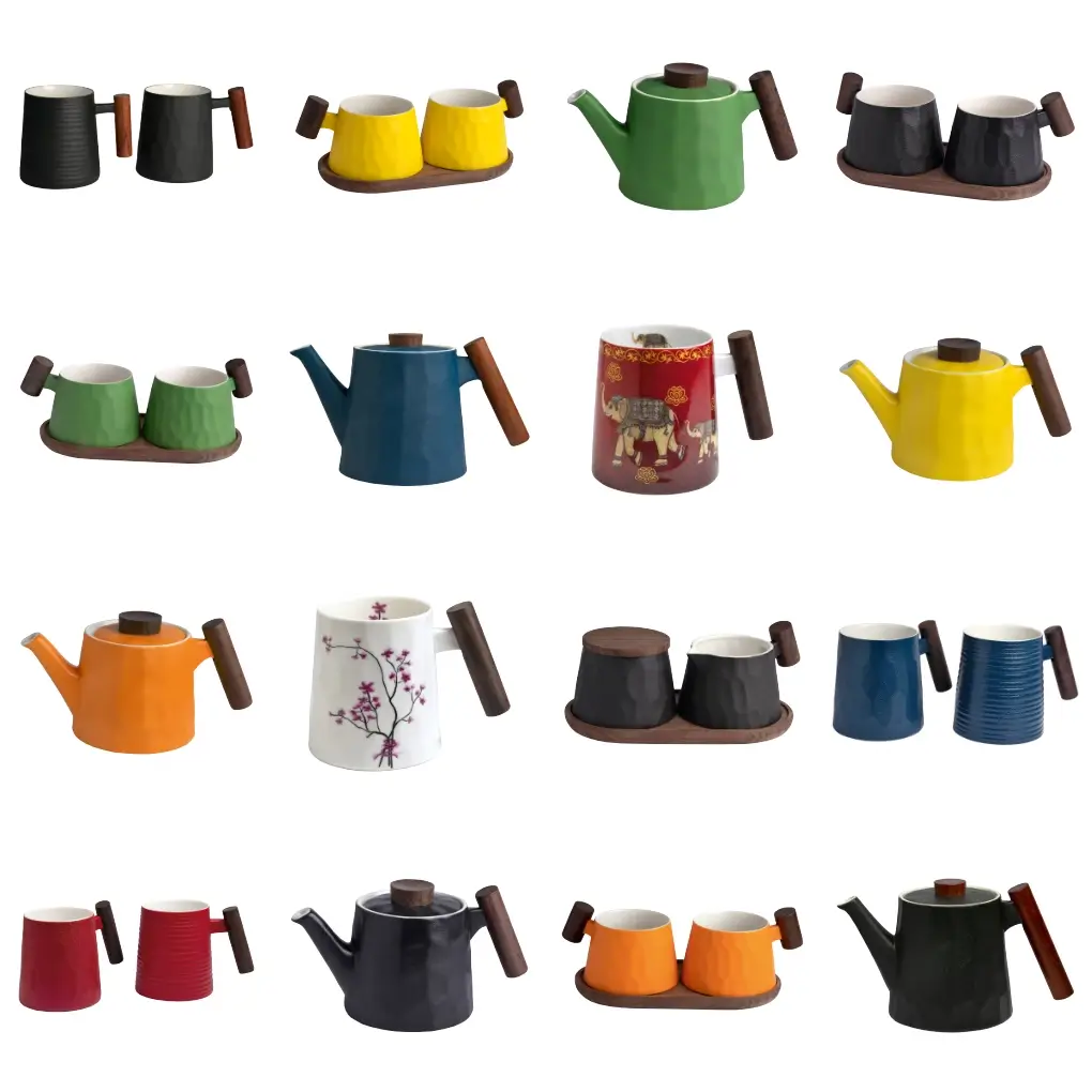 Frühlingskollektion mit Holzgriff 2024